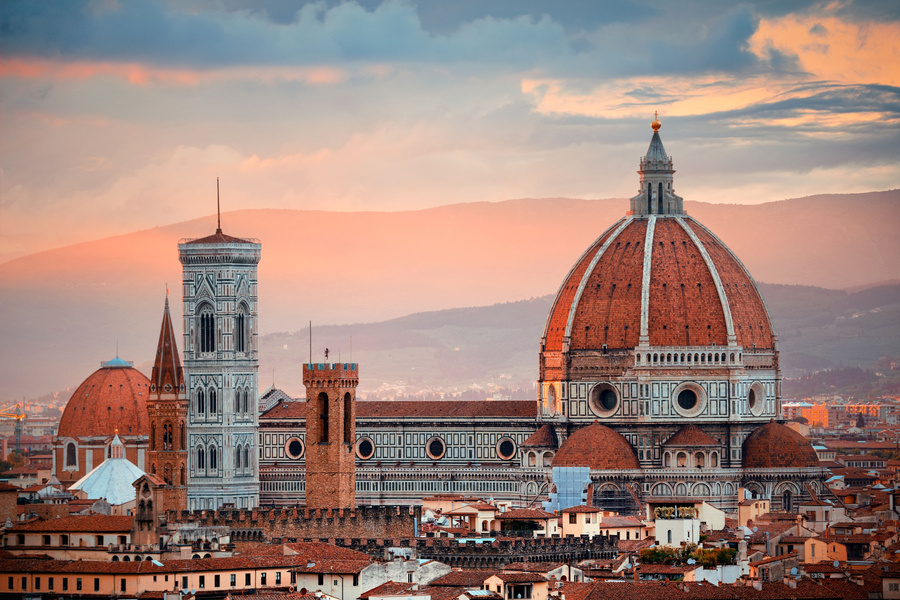 Florence Cathedral Skyline 